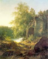 Вид на острове Валааме. Этюд. 1858
