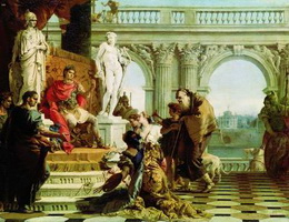 Меценат у императора Августа
