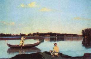 Рыбаки (Г.В. Сорока, Венециановская школа)