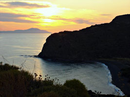 Закат на острове Хиос