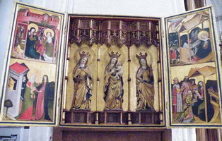 Створчатый алтарь в Любекском кафедральном соборе