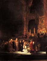 Христос и грешница (Рембрандт ван Рейн)