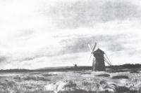 Мельница в поле. 1861